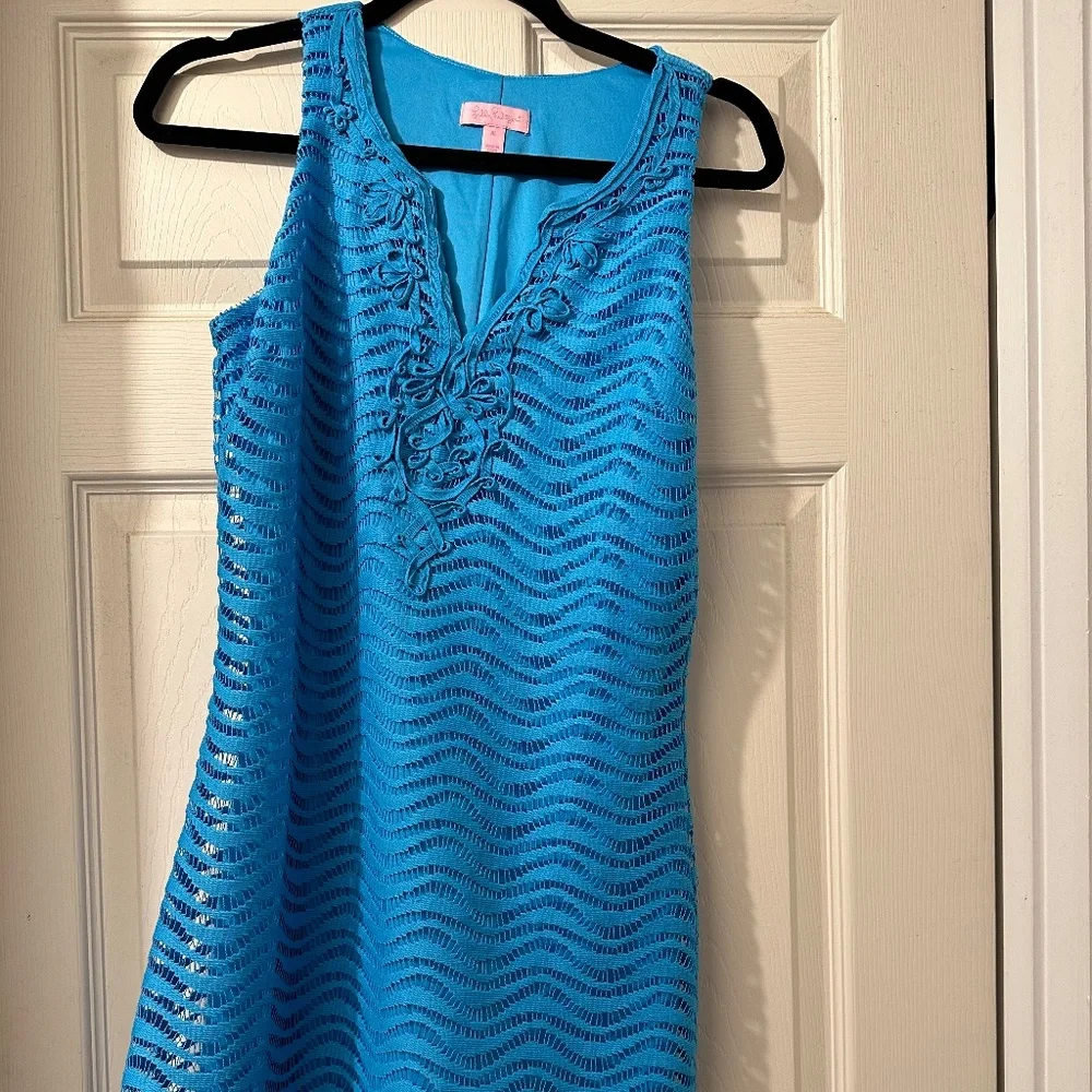 NWOT Lilly Pulitzer Sleeveless Lace Dress - Picture 1 of 1